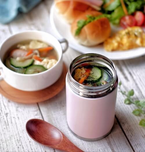 オートミール”スープジャー弁当 おいしくやせる 鍋の食材で超簡単！Oggi.jp