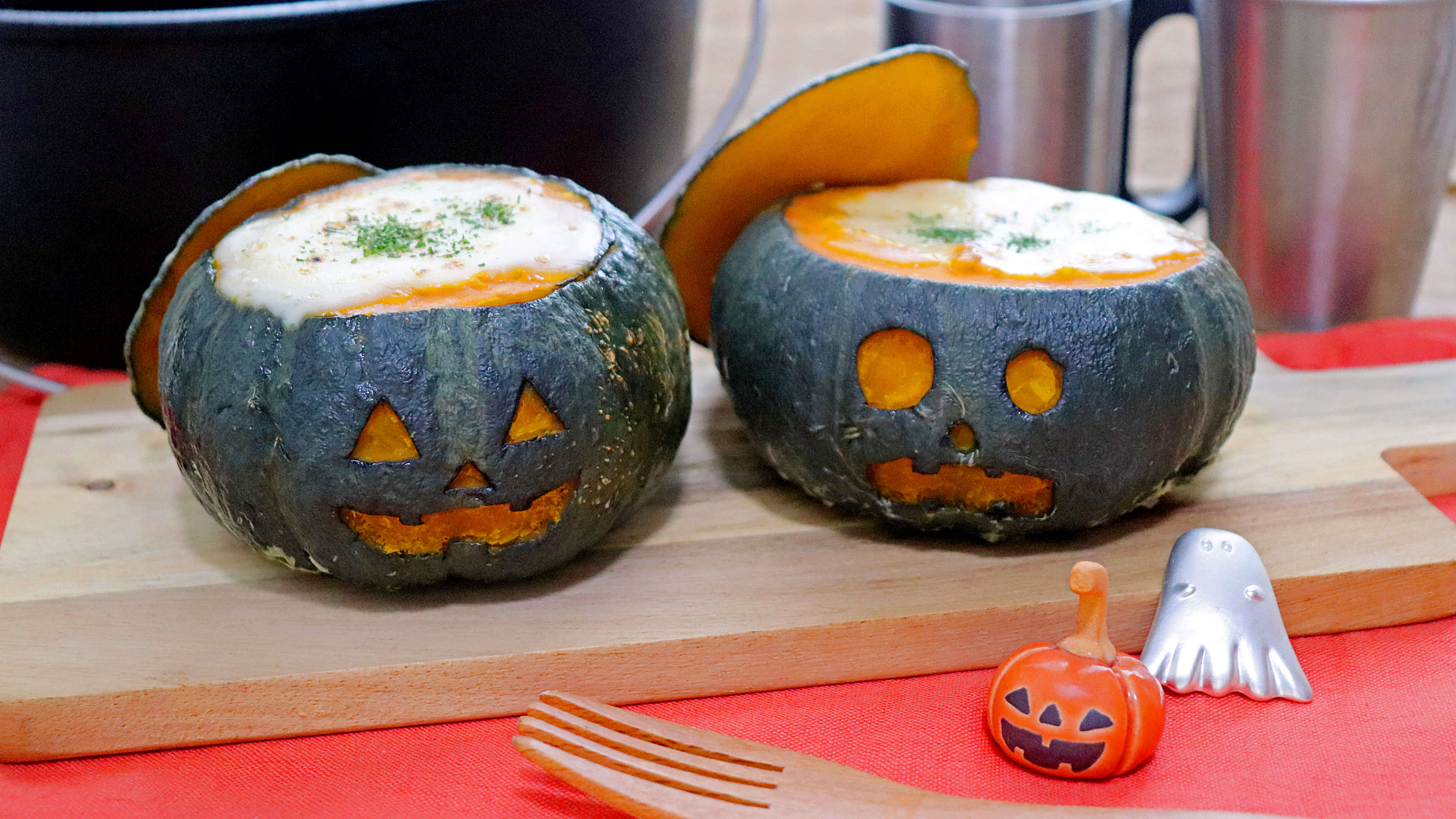 濃厚♪丸ごとかぼちゃプリンのレシピ ハロウィンにも人気お菓子・パン材料・ラッピングの通販 cotta＊コッタ