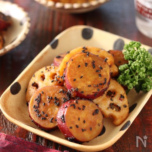 さつまいもの甘辛煮