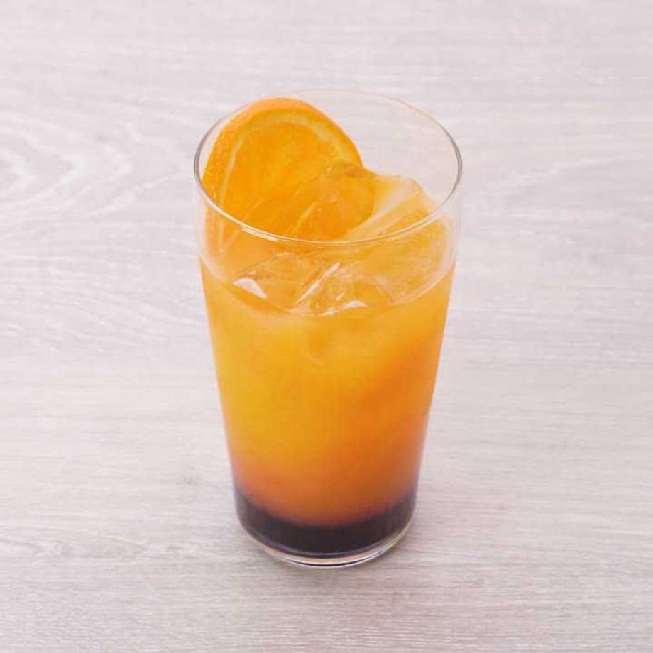 カクテルレシピ 「ファジー・ネーブル ショート 」Plus X Cocktail