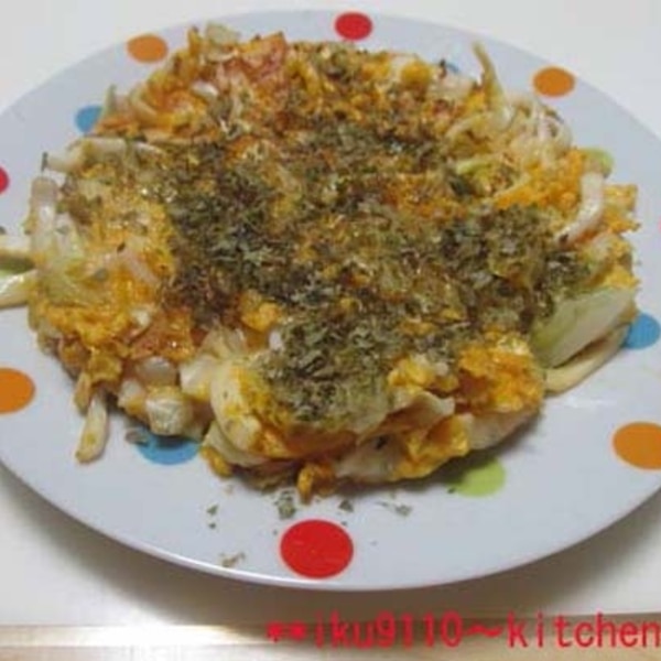 うまい！イカ天の卵とじ丼☺︎