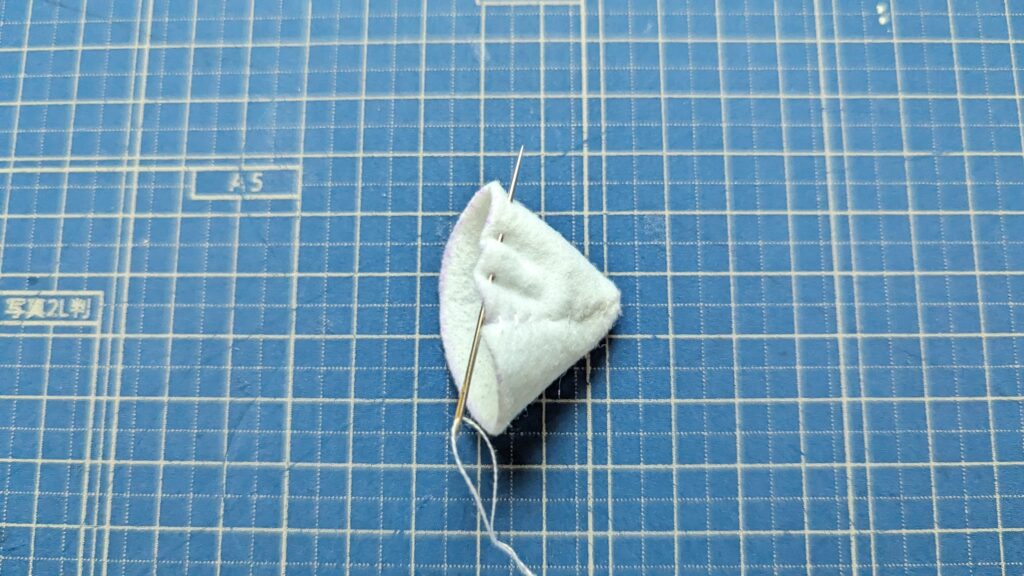 苺のケーキ作っちゃおう型紙フェルトケーキスイーツロールケーキ作り方