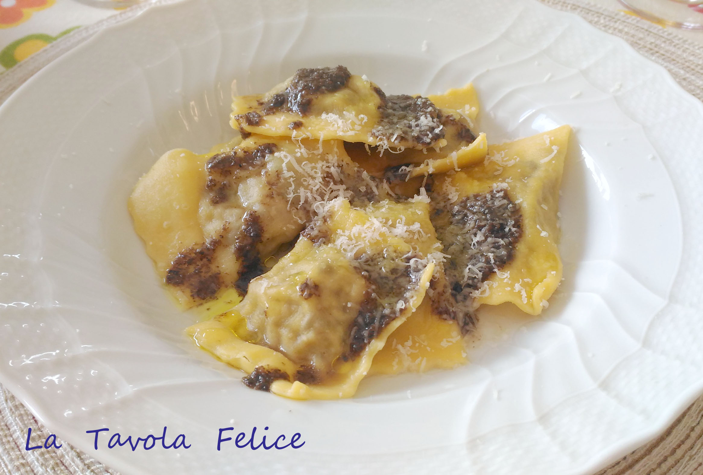 本場式！基本のレシピ ほうれん草とリコッタのラビオリBACCHETTE E POMODORO