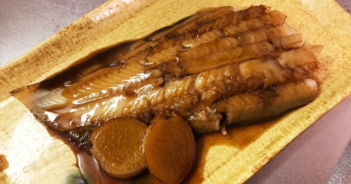 まぐろのカマ煮付け - 尾鷲金盛丸