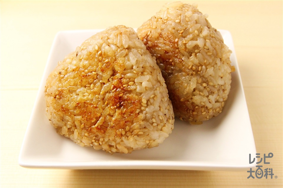 ごま味噌焼きおにぎり