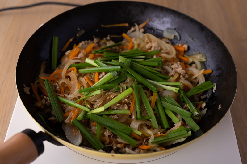 豚チャプチェサラダおすすめレシピモランボン