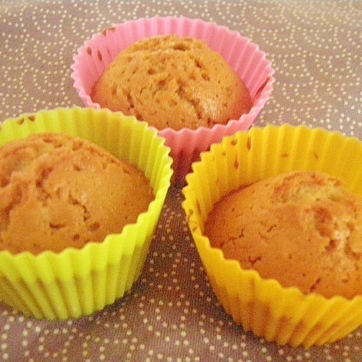 卵なしでふわふわ 豆乳シフォンマフィン - 米粉おやつLabo