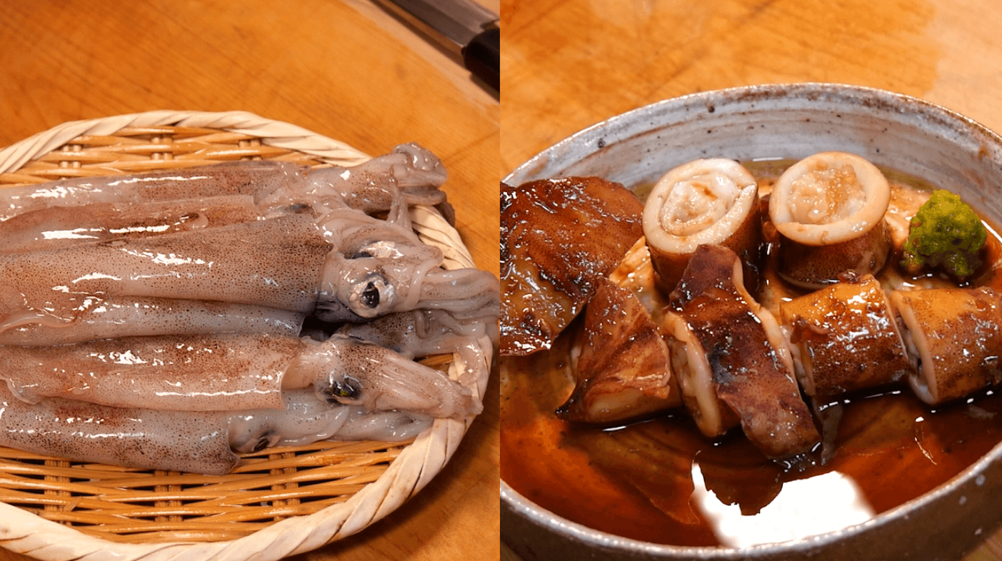 憧れの生ホタルイカ、旬のヤリイカ、どちらもシンプルに食べる🦑🦑チョコチップクッキ