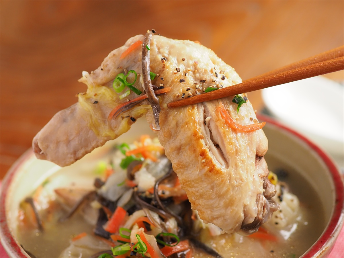 青空レストラン 白菜と鶏手羽の旨辛煮の作り方。とろとろ白菜の絶品レシピ。 - miraku 〜美楽食