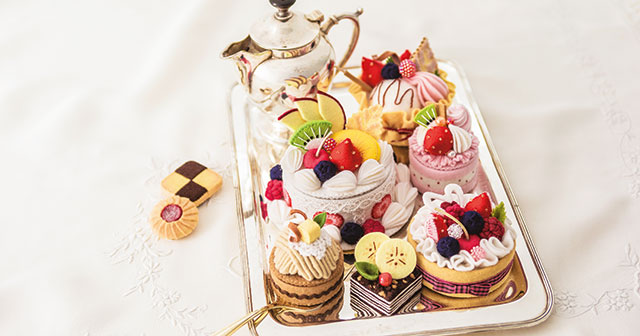 型紙 フェルトで作る いちごショートケーキ 型紙 手作りおままごと＊Uki 通販 17924249Creema クリーマ