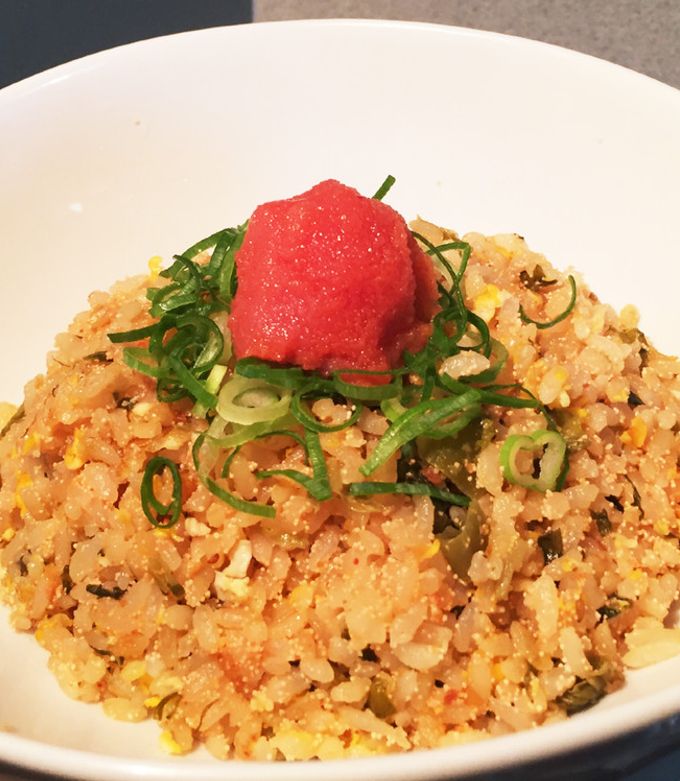 高菜と明太子のチャーハン レシピ・作り方・失敗しないコツ
