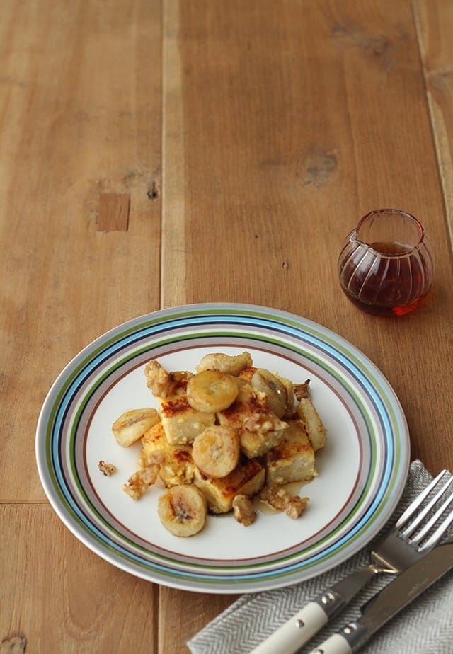 バナナ豆乳フレンチトースト＆バナナヨーグルトクラシル