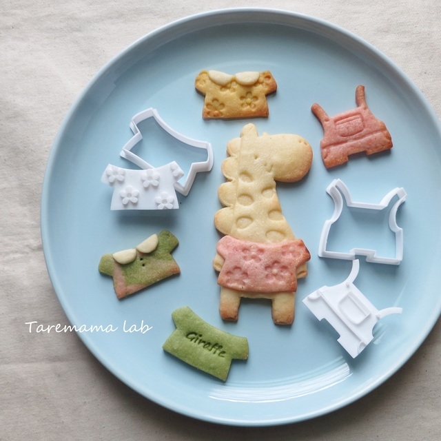 スタンプクッキー型に♪サクサククッキー生地