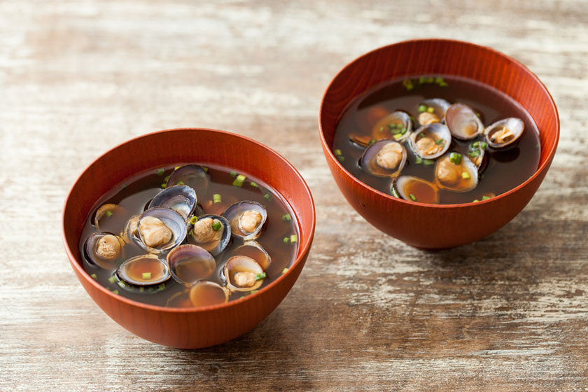 ほっと朝の１杯しじみ汁