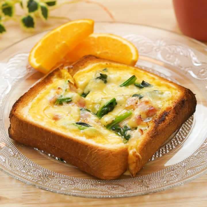 食パンの簡単アレンジ 簡単だから毎朝食べたい！絶品トーストレシピ・作り方Tasty
