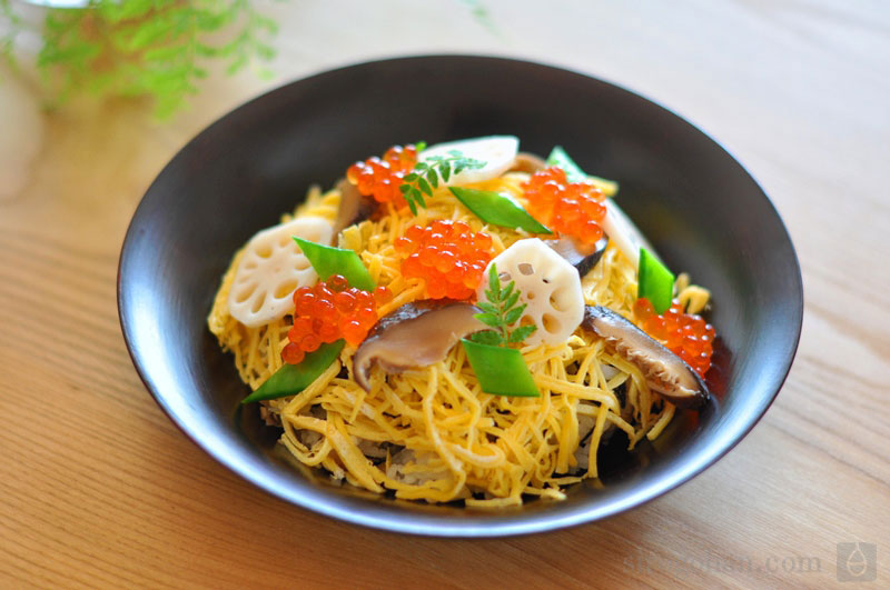 ひな祭りの海鮮ちらし