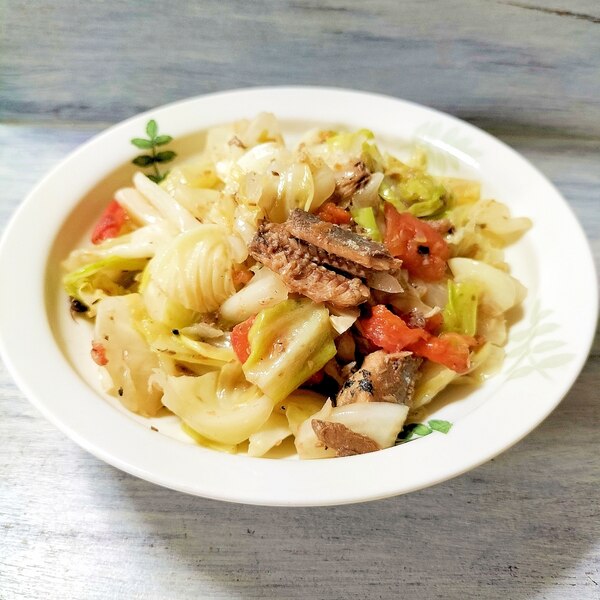 オイルサーディンとジャガイモ キャベツのグリル 風流料理人Snapdish スナップディッシュID:XmTOqa