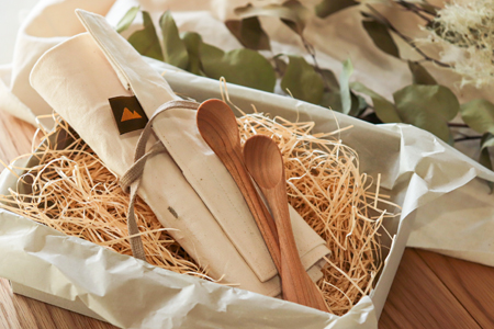 seria木のスプーンキット完成しました。 - 今日これ作りました