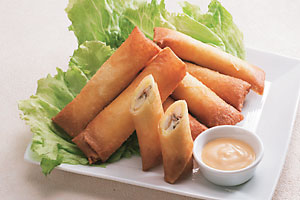 鮭とチーズの春巻き料理リレー レシピ集