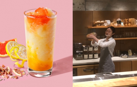 スタバ“ティーが主役”の「スターバックス ティー ＆ カフェ」アミュプラザ博多に九州エリア初上陸 - ファッションプレス