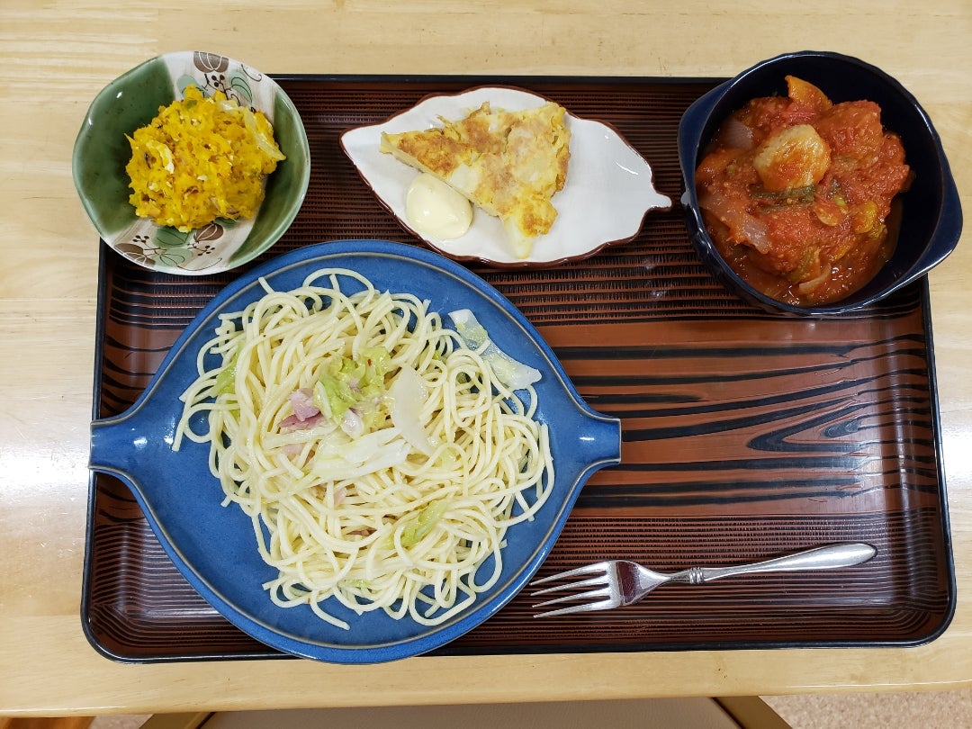 かぼちゃとオレンジと鶏肉のパワーサラダ