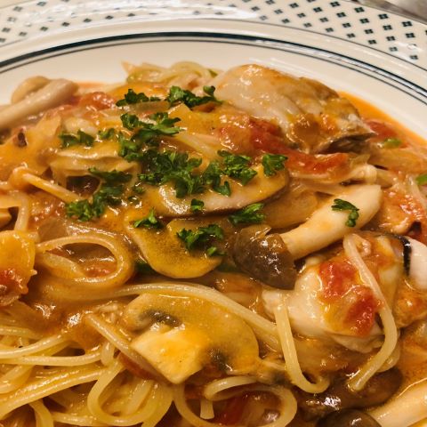 スーパーの牡蠣で美味しく簡単に作れる激旨クリームパスタ料理レシピ