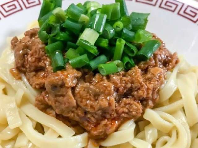 辛くない☆汁無し坦々麺☆