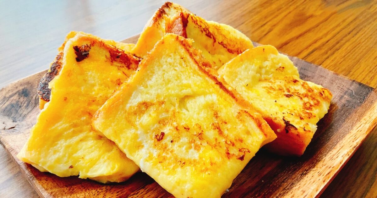 焼きバナナフレンチトースト