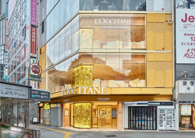 渋谷「ロクシタンカフェ」、スクランブル交差点を眺めながらサラダランチ江戸っ子嫁と浪速のおたく旦那の日本橋生活