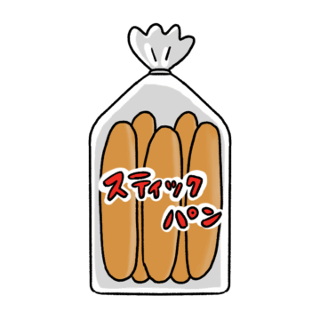 毎月12日はパンの日＜食パン・パン・菓子パン・あんパン・ロールパン・記念日＞パンの日に使えるかわいいイラスト素材無料イラスト 素材TemplateBox