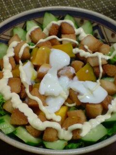 サラダレシピ これいい！！LINEの役立つ機能！かぼちゃとオクラとれんこんのゴマだれサラダAYAオフィシャルブログ「AYAの料理と何気ない日常と」Powered by Ameba