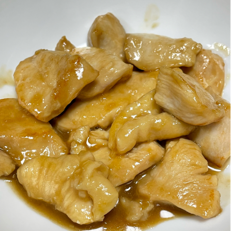 鶏むね肉のさっぱり煮ハラダコオジ