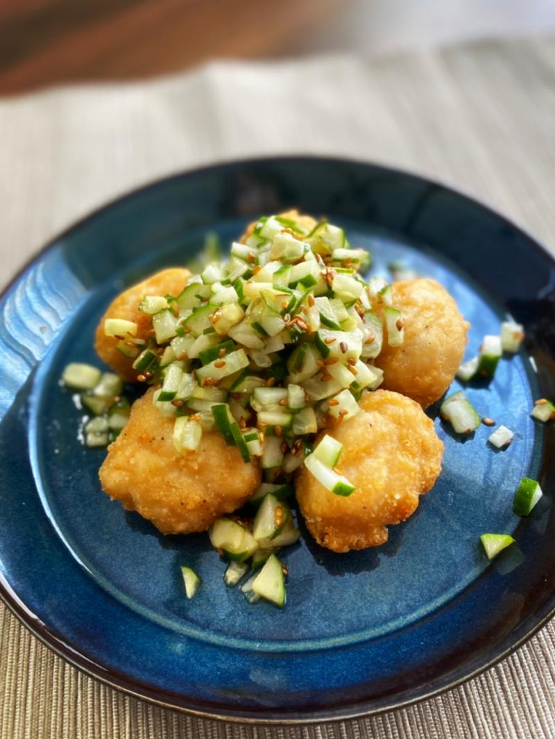 今日の給食 からあげcenter