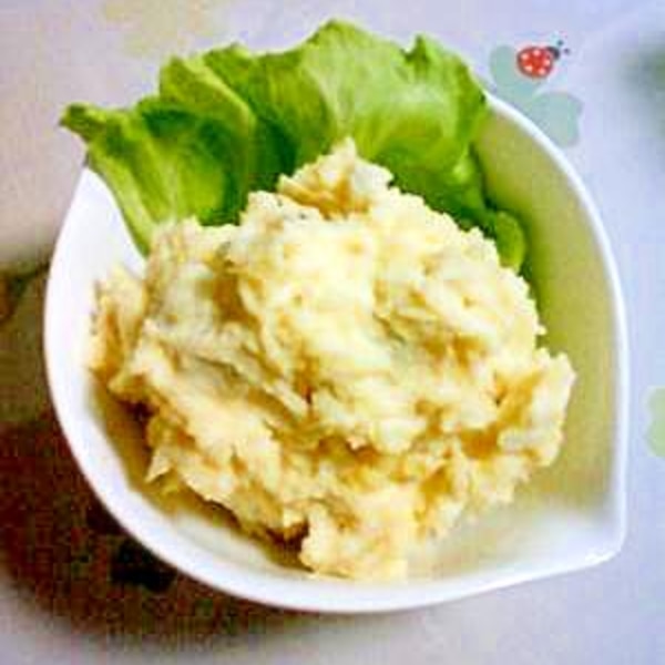 「レンジで簡単！ さつまいものポテトサラダ」