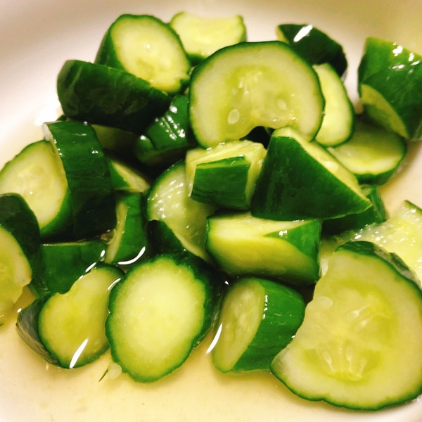 即席漬物! 白だしで作る白菜の浅漬け