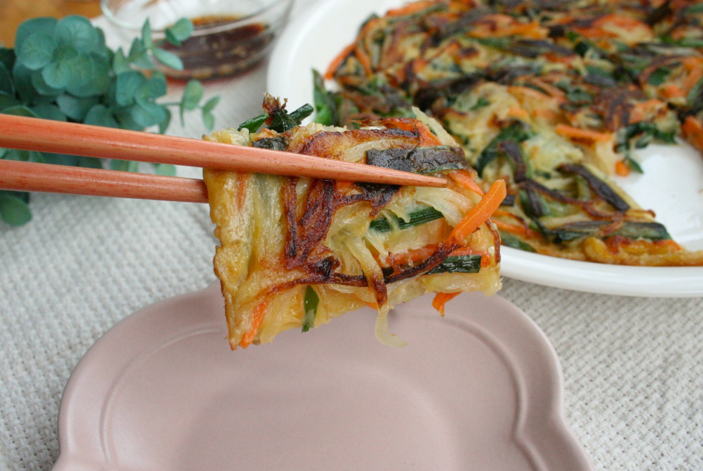 もちっとじゃがいものチヂミ