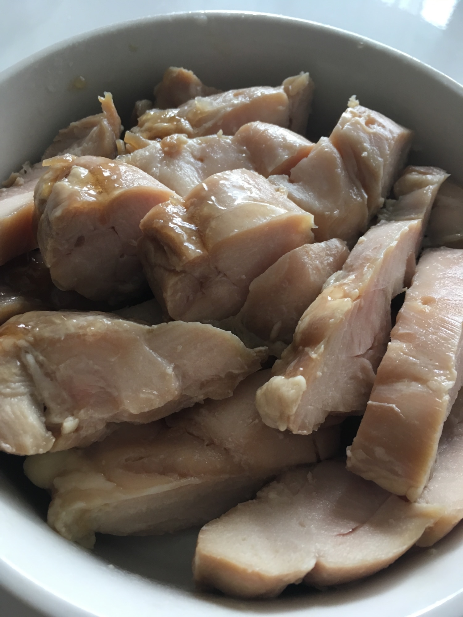 炊飯器でサラダチキンを作るとき、ジップロックは意味がないことがわかったふくろう