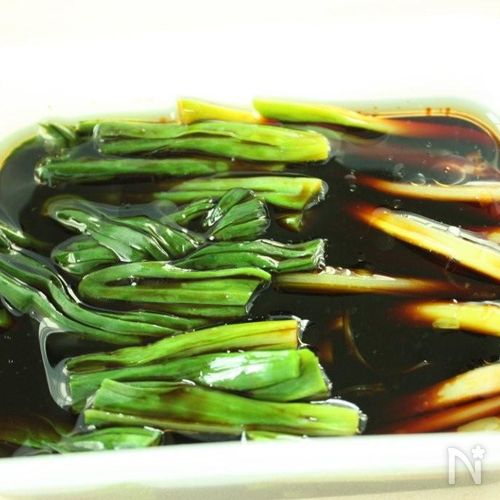 行者にんにくのしょうゆ漬け