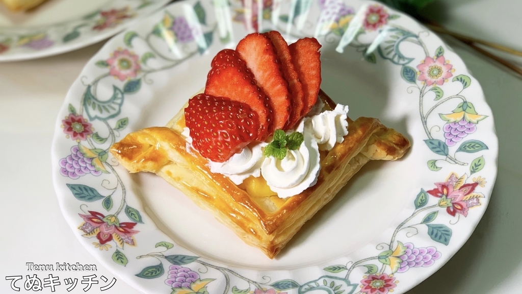 冷凍パイシートで簡単！ いちごクリームチーズタルトのレシピ