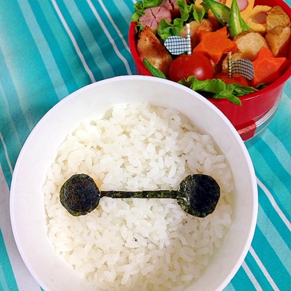 簡単で誰にでもすぐ出来る！ベイマックス弁当 レシピ・作り方