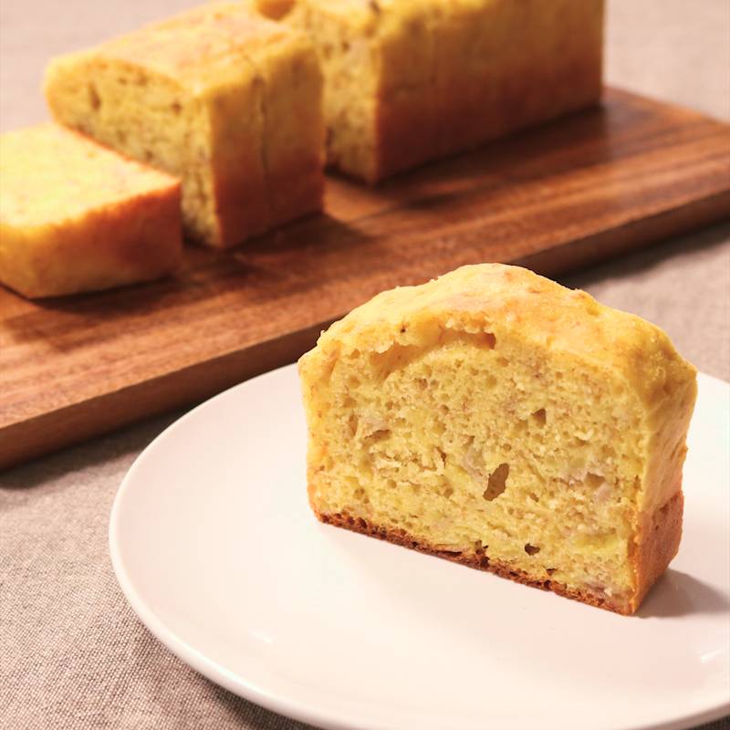 簡単!ヘルシー!バナナパウンドケーキ