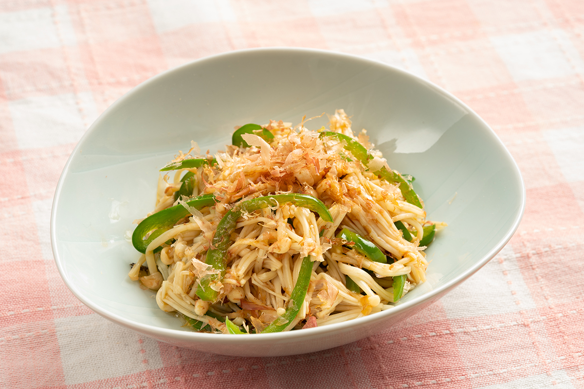 素材一つで作る！ ピーマンのさっぱり和え