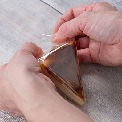 ガトーショコラのランピング方法！三角やホールに！100均の箱で！Ami's Diary