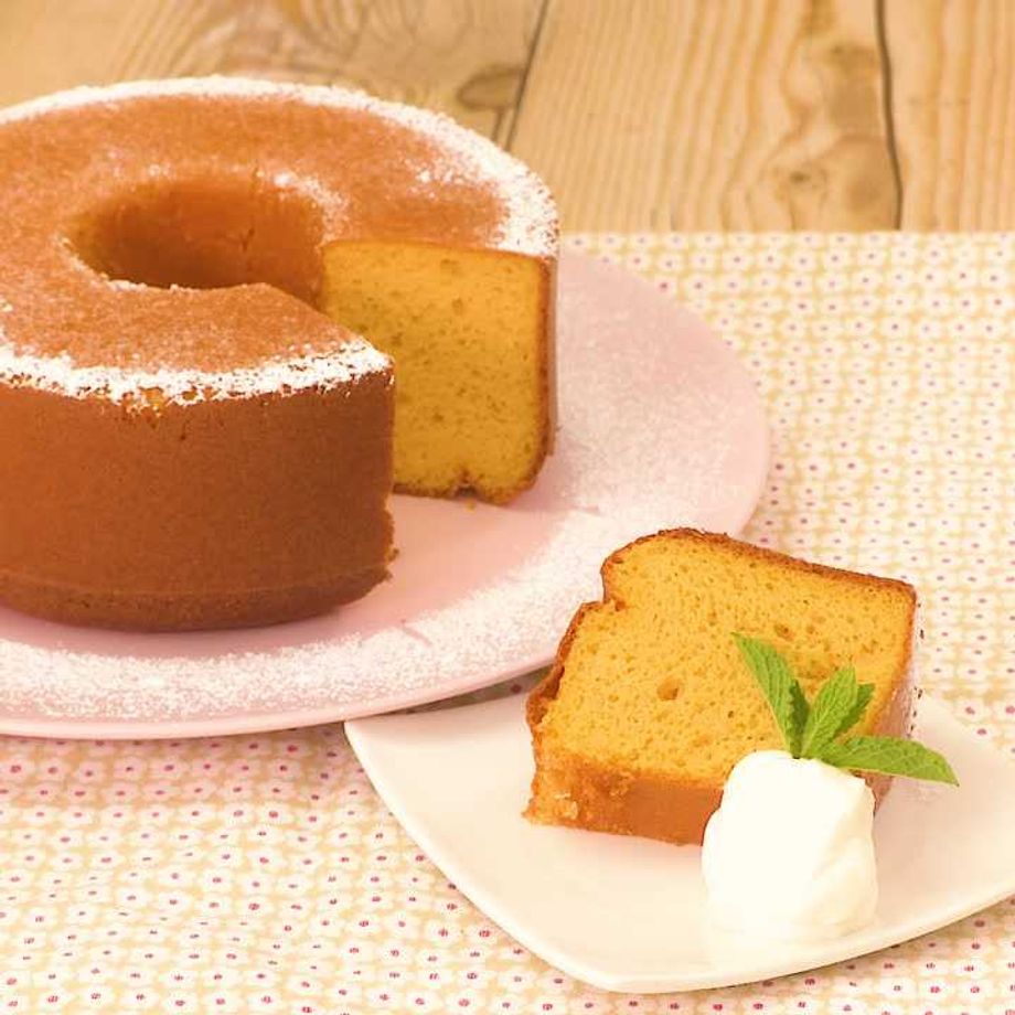 レシピ ふわふわ！オレンジシフォンケーキ。 - ＴＥＡ ＧＡＲＤＥＮ