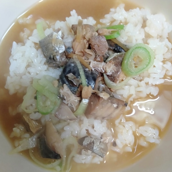 レンジ＆鯖缶で簡単！, オートミールの和風だし雑炊