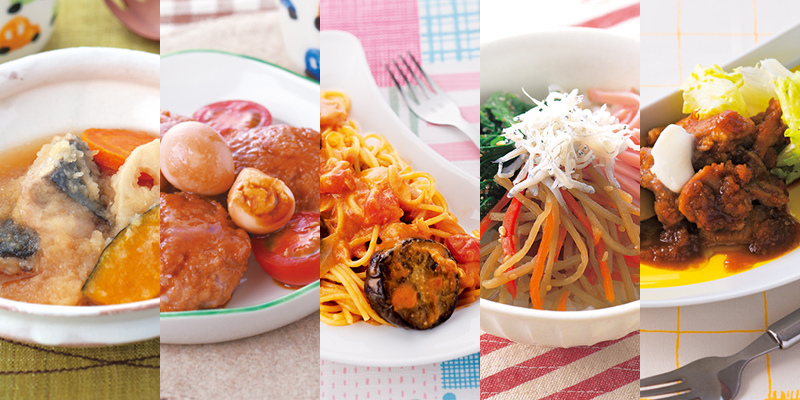 2歳娘の晩ごはん！10分で3品挑戦