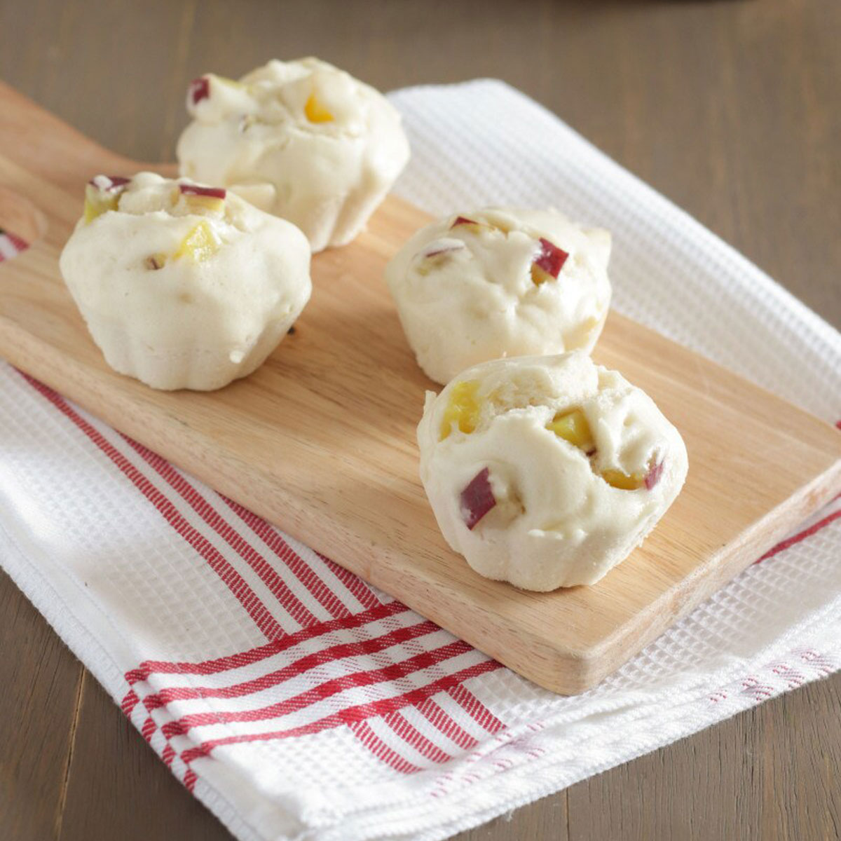 簡単 さつまいも蒸しパンのレシピ 小麦粉＆米粉お菓子・パン材料・ラッピングの通販 cotta＊コッタ