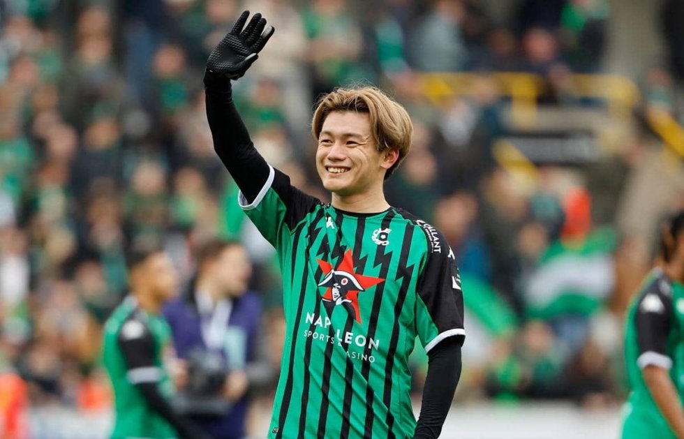 #サッカー日本代表 #上田綺世 #センターパートマッシュ