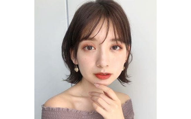 卵型に似合う髪型は？レングス別＆前髪ありなし別の髪型見本38選Domani