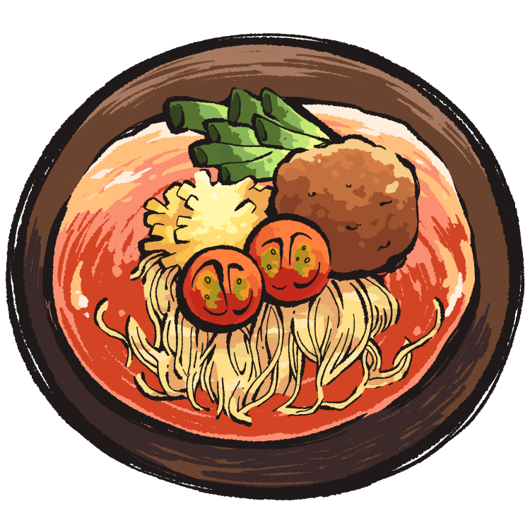 料理 食べ物 ラーメン 手書きのイラスト素材 - PIXTA